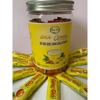 Trà thảo dược Cumin gừng gió núi đá (Công ty Curcumin Bắc Hà)