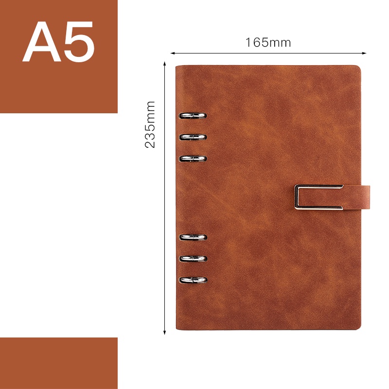 Sổ còng bìa da 200 trang Pu cao cấp