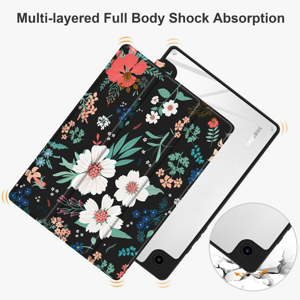 Bao da máy tính bảng BATIANDA PU thích hợp cho Samsung Galaxy Tab A8 10.5inch SM-X200 X205 X207