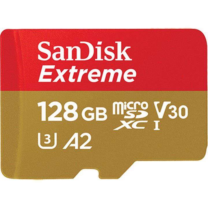 Thẻ nhớ Micro SD San disk Extreme A2 128GB 160MBs video 4K