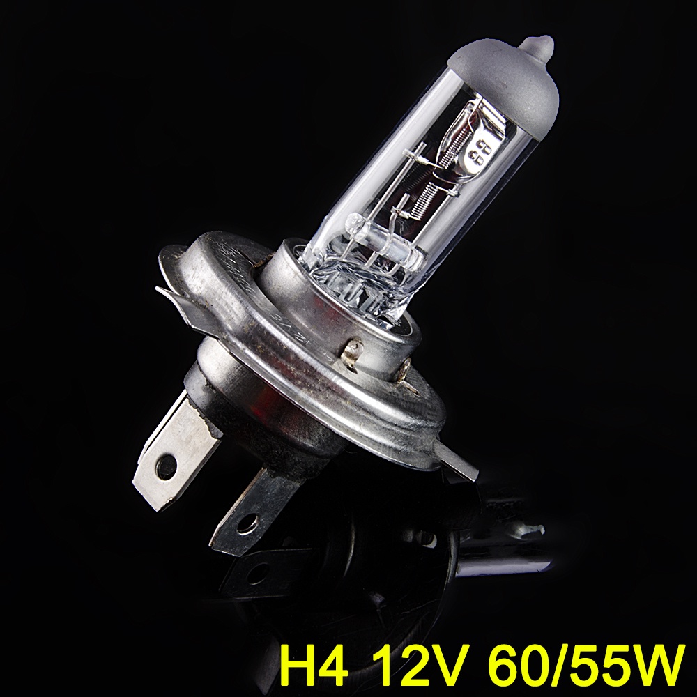 1 Đèn Pha Halogen H1 / H3 / H4 / H7 / H8 / H11 / 9005 / 9006 12v 55w 60w 3800k Chất Lượng Cao Cho Xe Hơi
