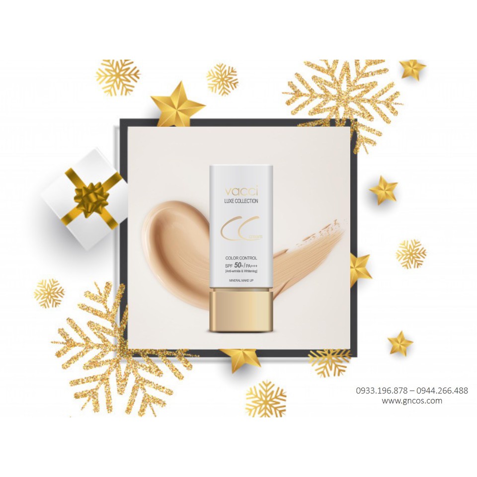 Kem Phấn Nền Thế Hệ Mới Dưỡng Trắng Da Đa Chức Năng CC Cream SPF50+/PA+++
