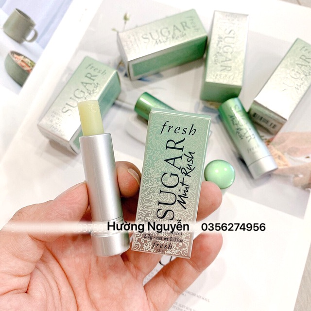 Son dưỡng FRESH SUGAR Mint Rush Freshening Lip Treatment