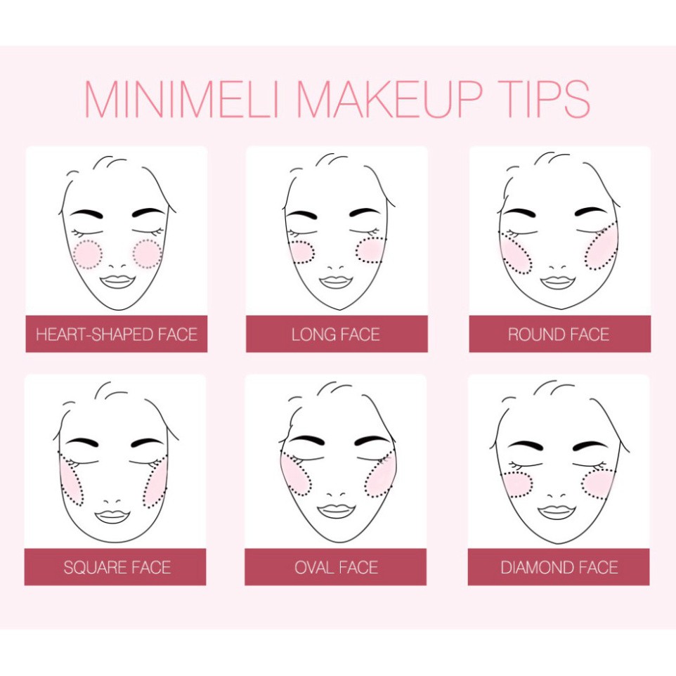 (Hàng Mới Về) Phấn Má Hồng Hai Tông Màu Tự Nhiên Lâu Trôi Không Thấm Nước Ml275 | BigBuy360 - bigbuy360.vn