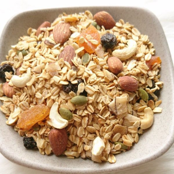 Hũ 500g Ngũ cốc ăn kiêng Granola Ông già. Hàng Mỹ cao cấp, siêu hạt