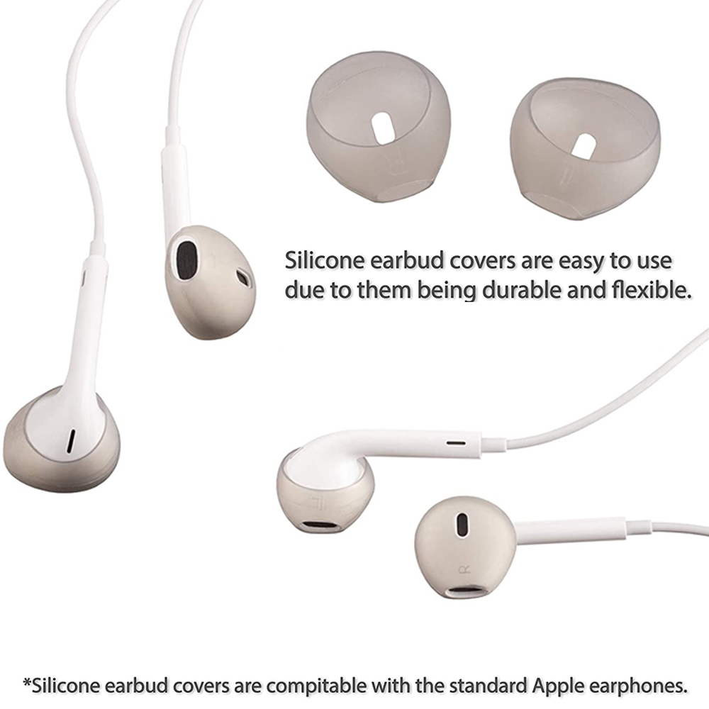 Nút silicon bọc tai nghe chống trượt cho  Compatible For iPhone và Airpod