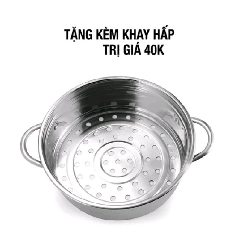 Nồi Lẩu Điện Mini Shaban Vân Đá Chống Dính, Nấu Mì 2 Tầng - Tặng Kèm Giá Hấp Inox Đa Năng, Sỉ inb