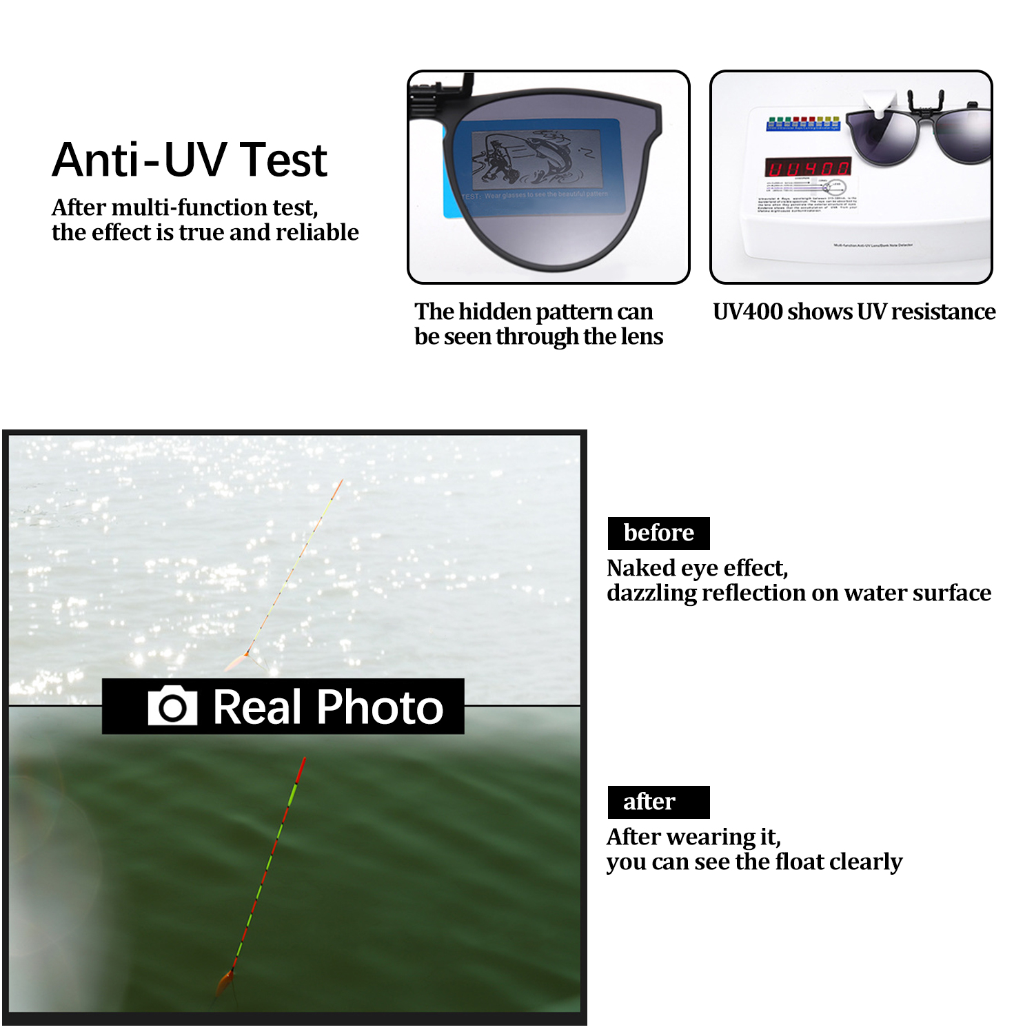 (Hàng Mới Về) Kính Mát Phân Cực Chống Tia Uv Có Thể Gấp Gọn Tiện Dụng | BigBuy360 - bigbuy360.vn