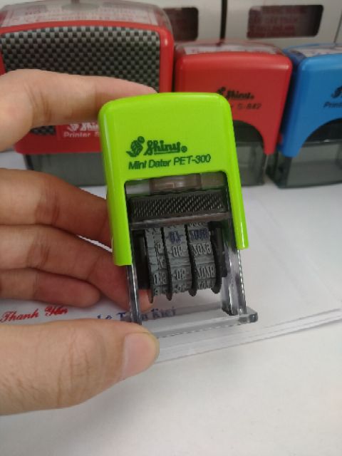 Dấu Ngày Tháng Năm - NSX, HSD Đổi Ngày Tháng Năm Theo Ý PET300