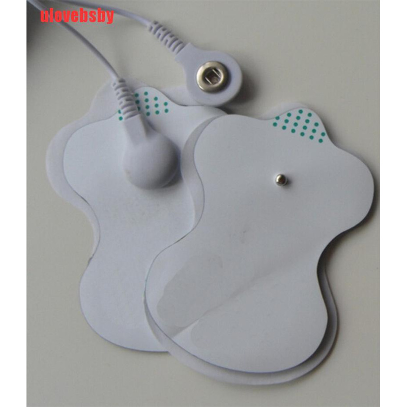 [ulovebsby]2PCS/Electrode Pads For Tens Acupuncture Digital Therapy Machine Massager