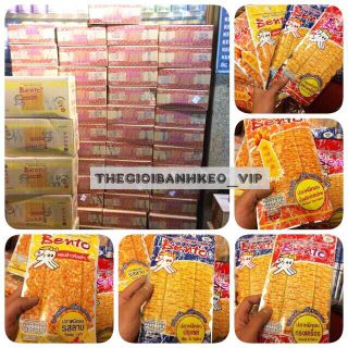 (Sỉ) Thùng 36 gói mực bento to 20gr Thái Lan