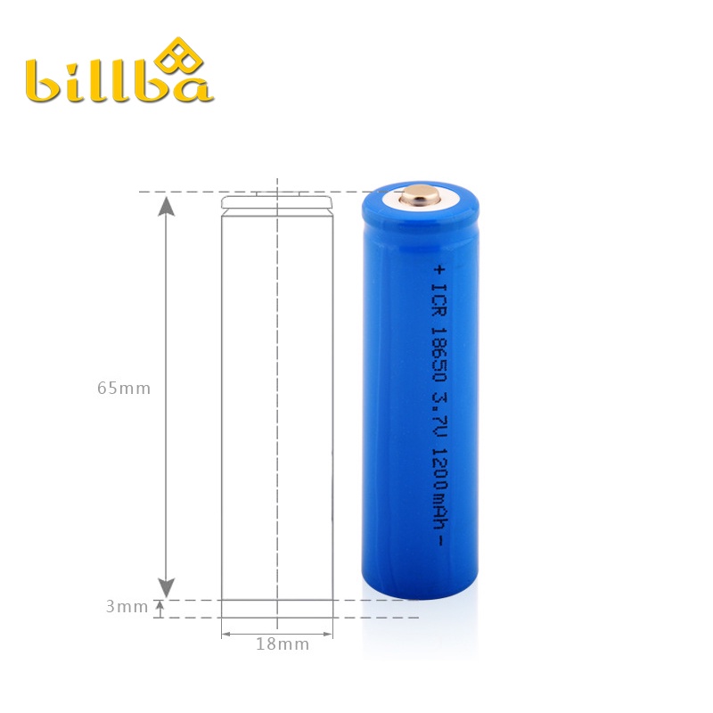 Đôi pin Pithium có thể sạc lại nhiều lần  BB8521 - Billba Camping