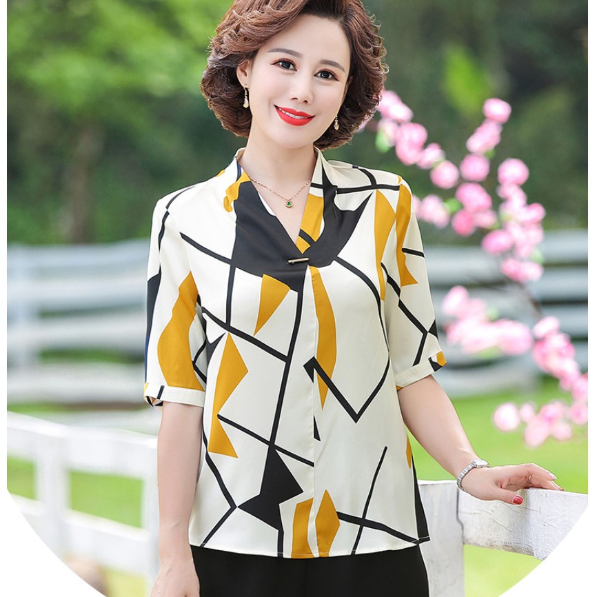 Bộ quần áo trung niên cho mẹ / Thời trang cho mẹ trung tuổi U50