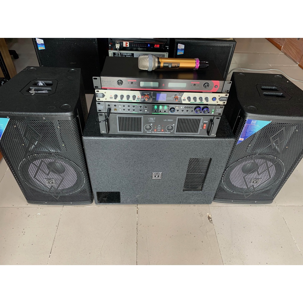 DÀN KARAOKE 16TR5 MARTINL CHO KHÔNG GIAN 50-60m2