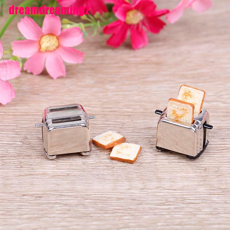Mô Hình Máy Nướng Bánh Mini Tỉ Lệ 1: 12 Trang Trí Nhà Búp Bê