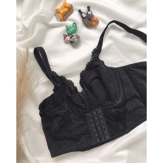 Áo corset đen 2hand(C85)