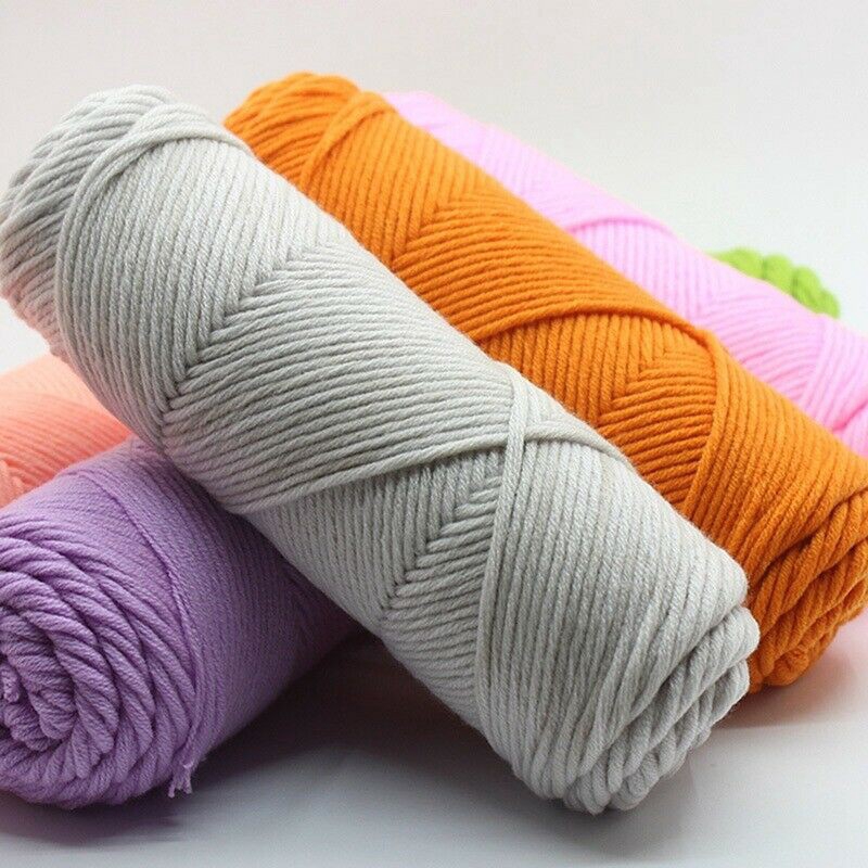 Cuộn Len Sợi To Mềm 100g