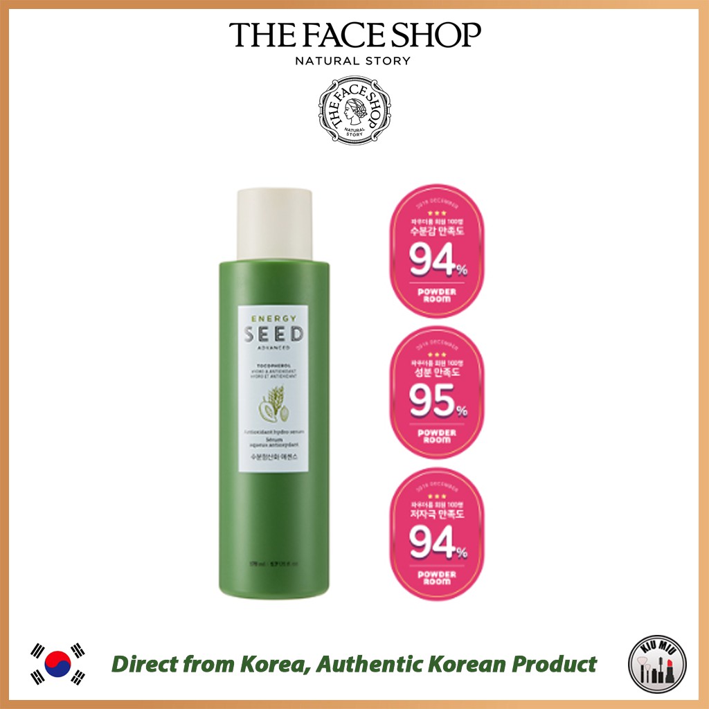 THE FACE SHOP ENERGY SEED Antioxidant Hydro Serum 170ml *ORIGINAL KOREA*