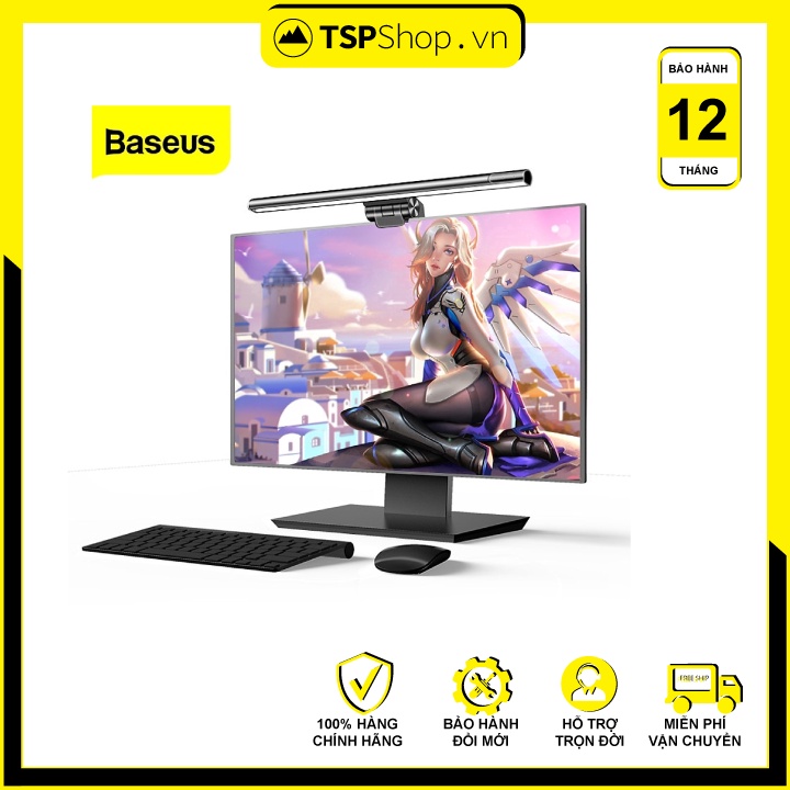 Đèn treo máy tính Baseus LED i-work Baseus cho màn hình máy tính để bàn chiếu sáng