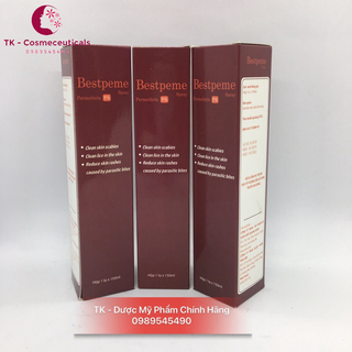 Xịt Ghẻ - Rận - Chấy - BESTPEME SPRAY / BESTPERME SPRAY -150ml