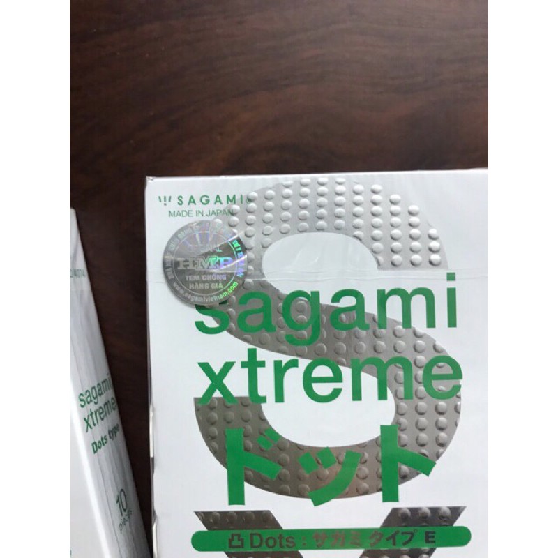 Bao cao su  SAGAMI Xtreme Blue - Hộp 10 Pcs - Ipek_Shop