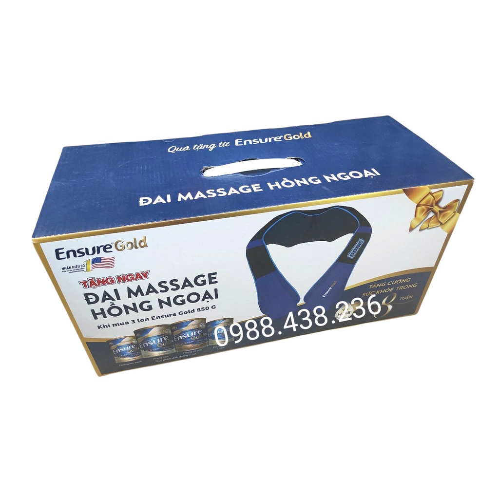 Đai matxa hồng ngoại của ensure 8 bi matxa 8 vị trí
