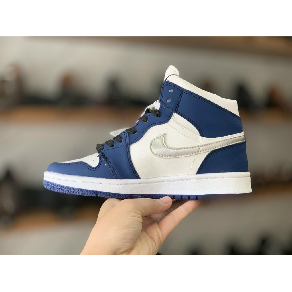 Jodan Xanh Tím Than, Giầy Thê Thao Nam Nữ Full Box Bill