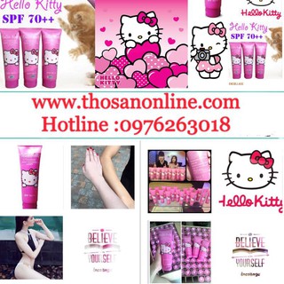 Kem Dưỡng Trắng Body Hello kitty