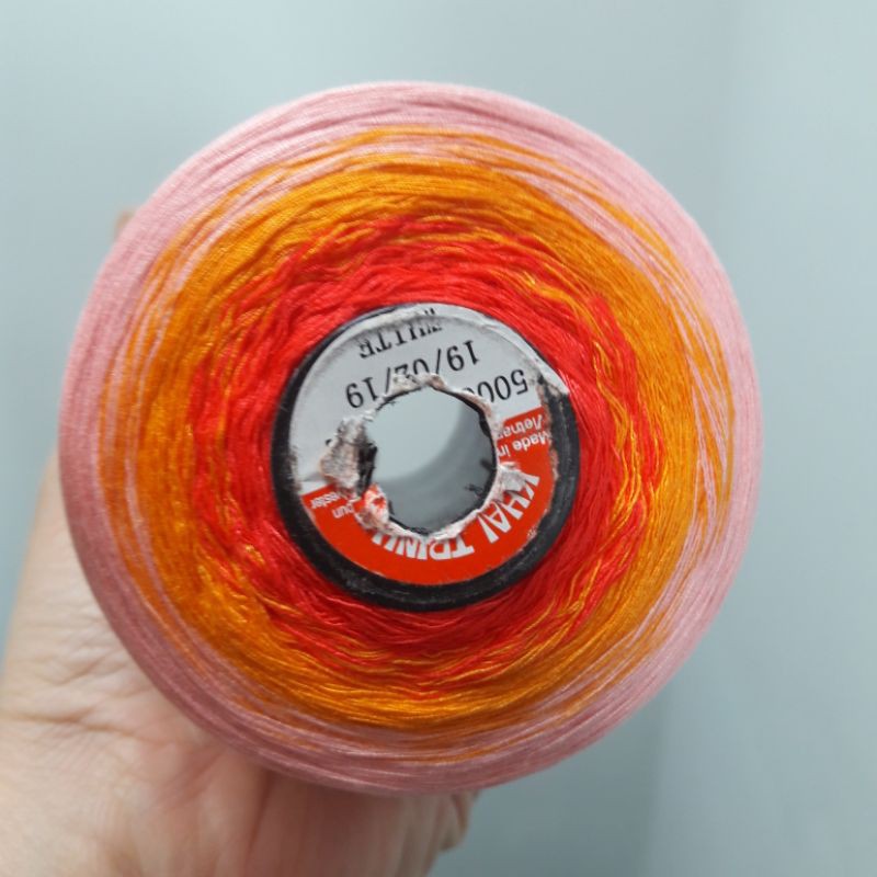 Sợi cotton 100% ombre