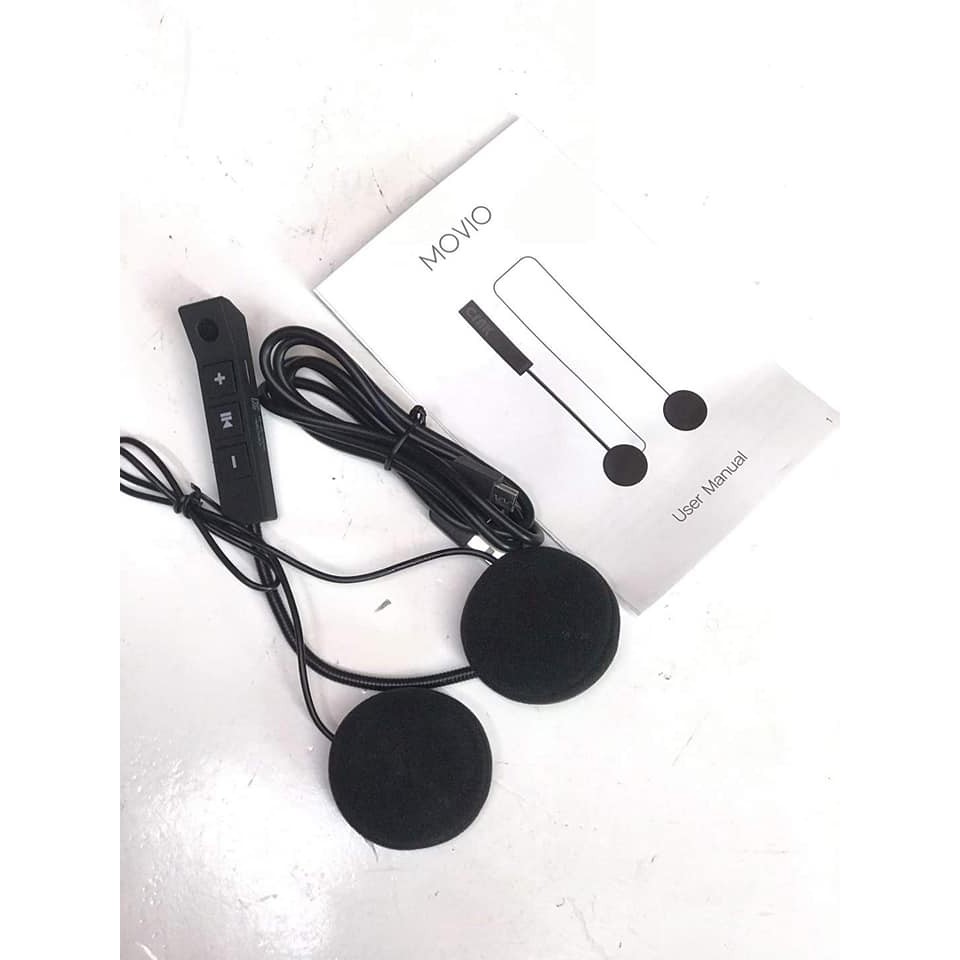 Tai nghe bluetooth mũ bảo hiểm CRNK MOVIO, dành cho tất cả các loại mũ bảo hiểm fullface và mũ 3/4