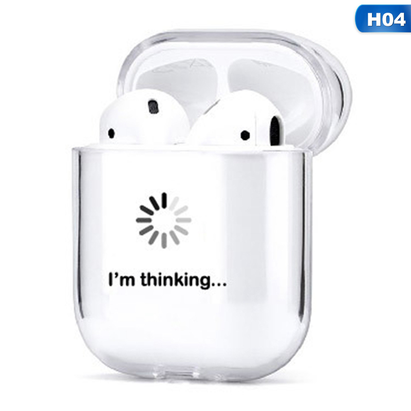 Vỏ Bảo Vệ Hộp Sạc Tai Nghe Airpods Họa Tiết Xinh Xắn