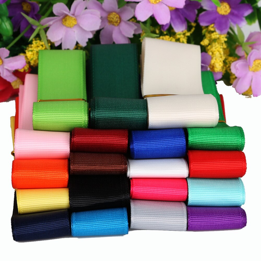 Cuộn Dây Ruy Băng 7mm - 38mm 15 Yard Màu Sắc Ngẫu Nhiên Trang Trí Tiệc Cưới