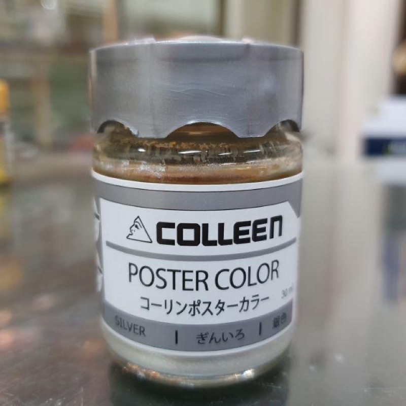 Màu poster Nhũ vàng, nhũ bạc Colleen 30ML.