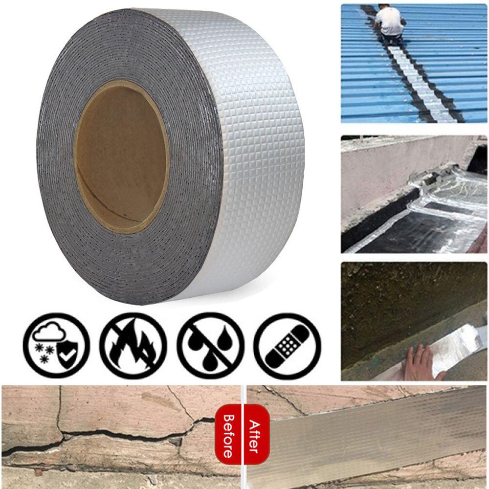 Băng Keo Butyl Tự Dính Chống Thấm Nước Chịu Nhiệt Sửa Chữa Vết Nứt Ống Nước