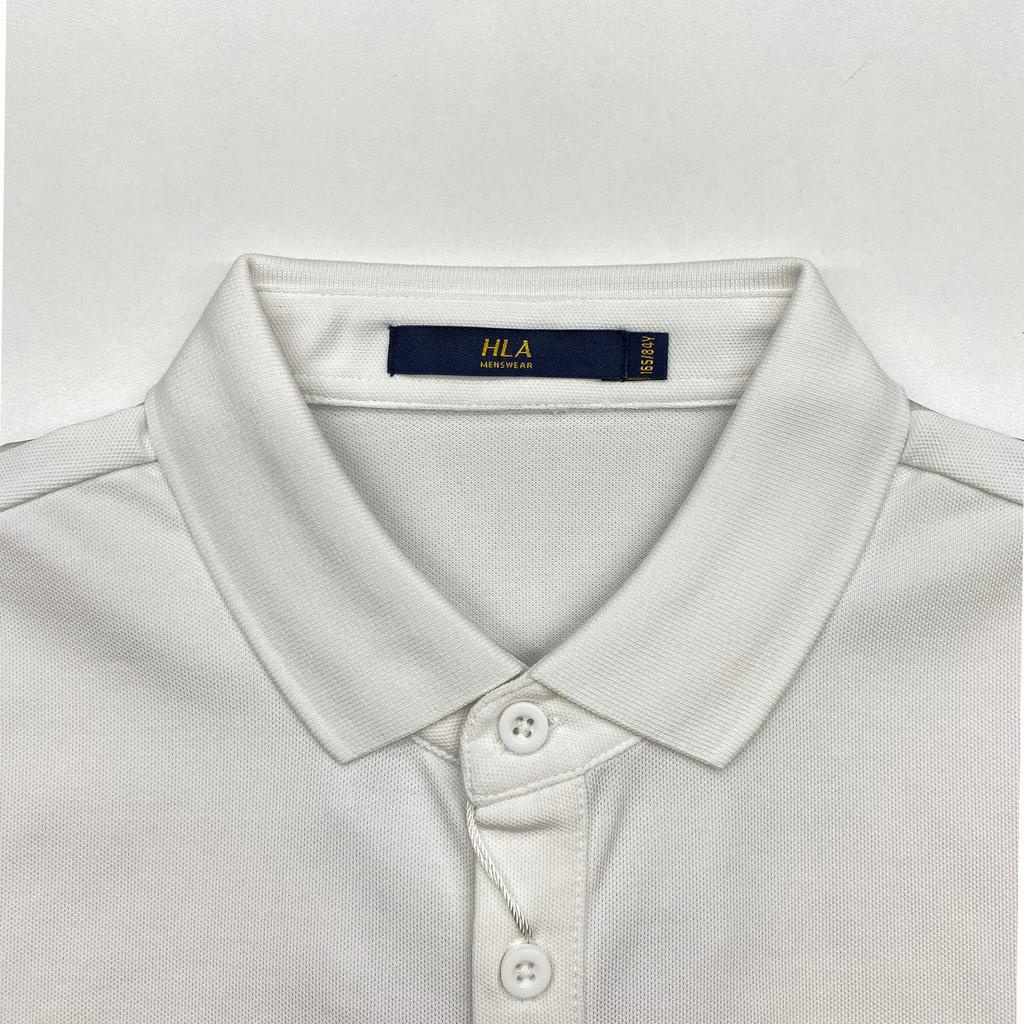 HLAxQee - Áo POLO nam ngắn tay cao cấp phối viền màu thêu logo gấu Qee pattern on chest colorline Polo Shirt