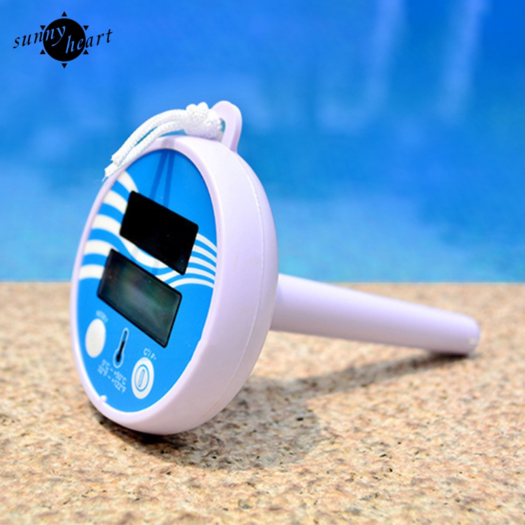 Nhiệt Kế Đo Nhiệt Độ Nước Bể bơi Màn Hình LCD