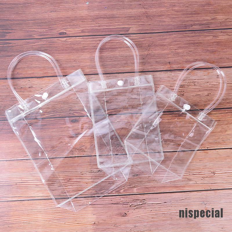 1 Túi Tote Đeo Vai Trong Suốt Thời Trang Mùa Hè Dành Cho Nữ