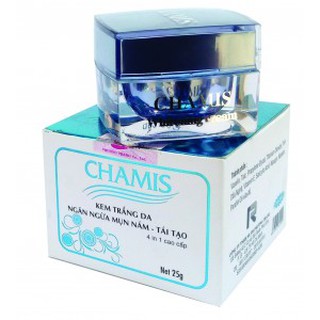 Kem dưỡng trắng da- ngừa mụn- nám- tàn nhang 4 in 1 Chamis