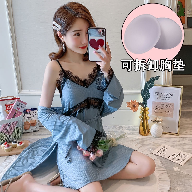 Ms. Áo choàng ngủ vải lụa quyến rũ cho nữ | BigBuy360 - bigbuy360.vn