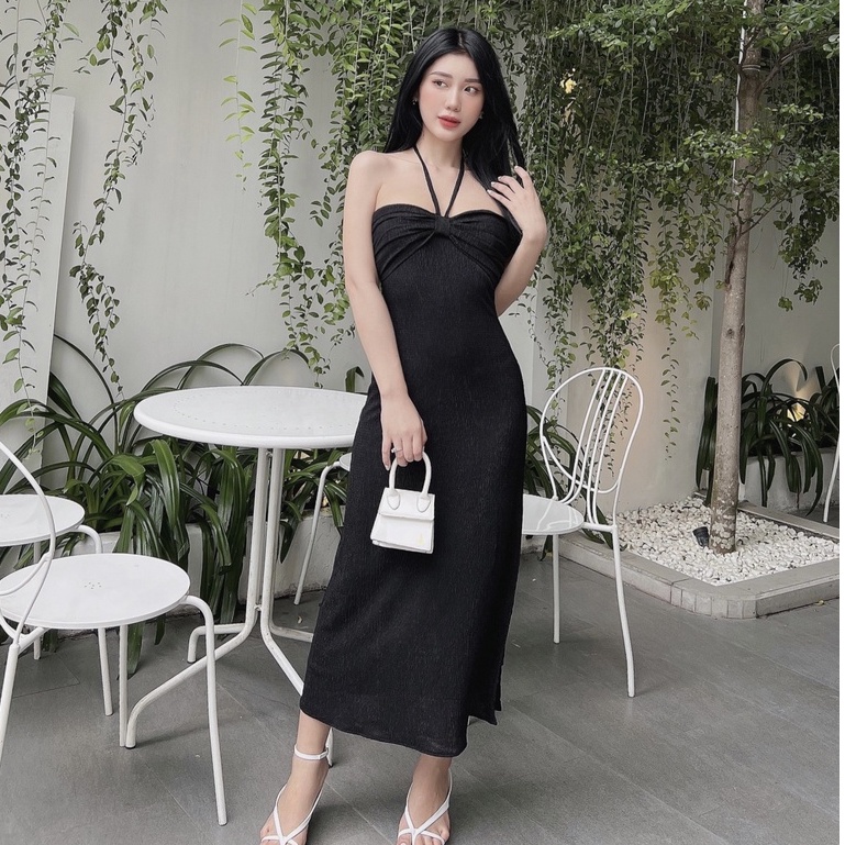 Đầm Body Yếm 4 Màu