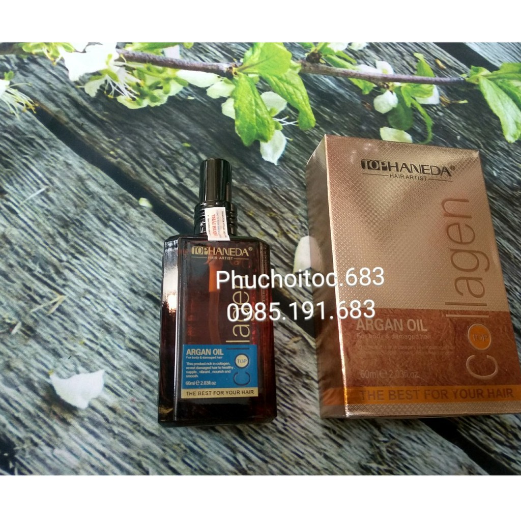 ✅(HANEDA COLLAGEN) DẦU DƯỠNG TÓC - ARGAN OIL 60ML | BigBuy360 - bigbuy360.vn