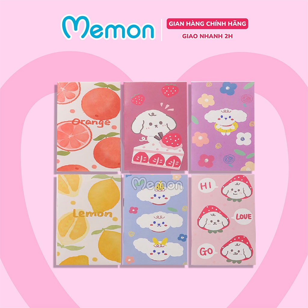 Sổ Tay Quà Tặng Nhỏ Gọn Nhiều Mẫu Cao Cấp Memon