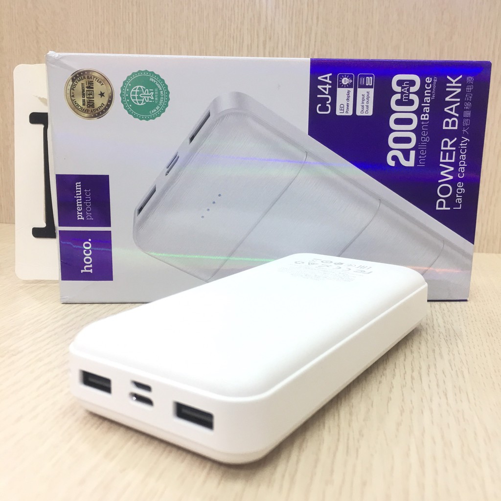 Pin Sạc Dự Phòng CHÍNH HÃNG Hoco CJ4A Bảo Hành 12 Tháng - 20.000mAh cực bền (PK102store)