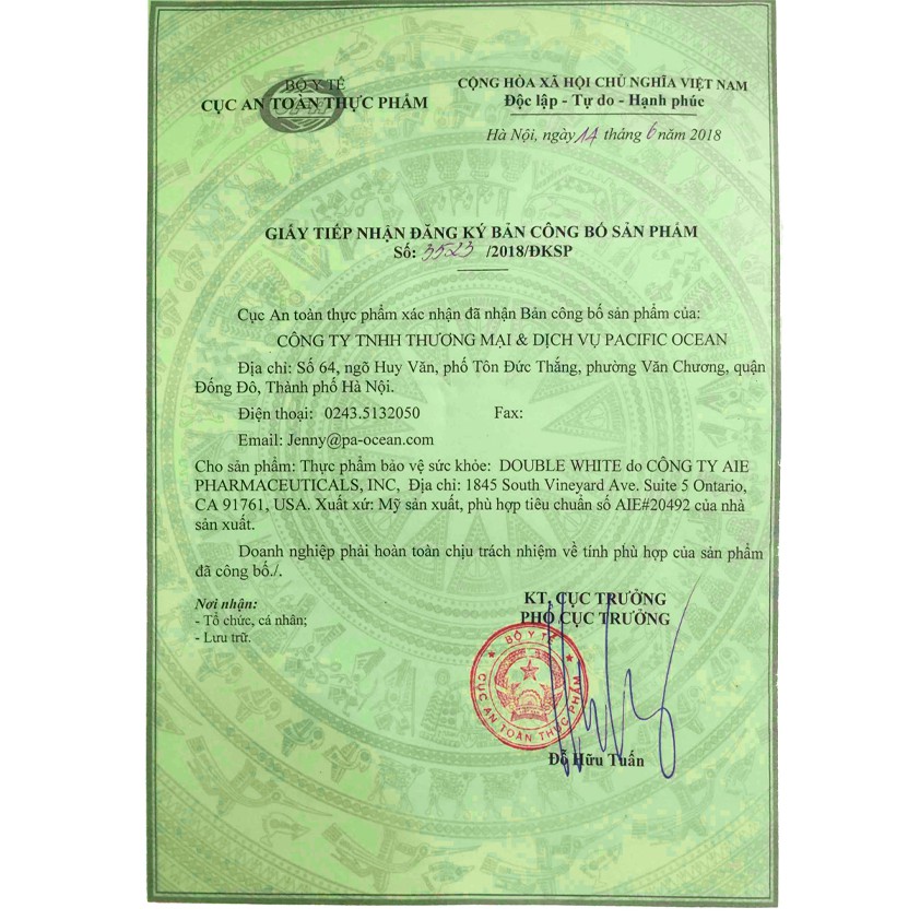 Double White - Viên uống trắng da, giảm nám, mờ thâm, bổ sung Glutathione, tăng sinh Collagen giúp đẹp da, chống nắng | BigBuy360 - bigbuy360.vn