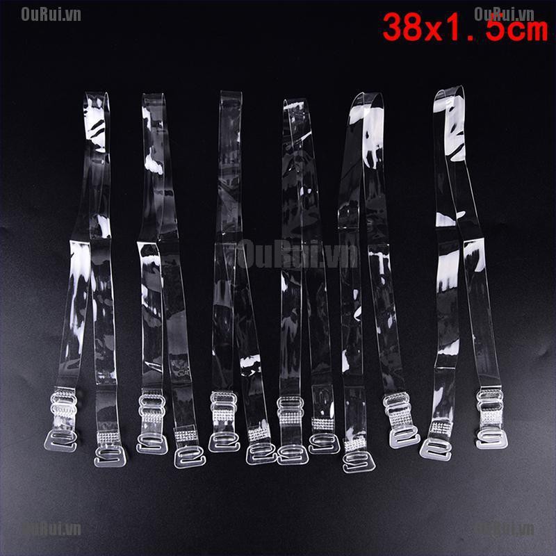 Bộ 3 Cặp Dây Áo Ngực Trong Suốt Độc Đáo