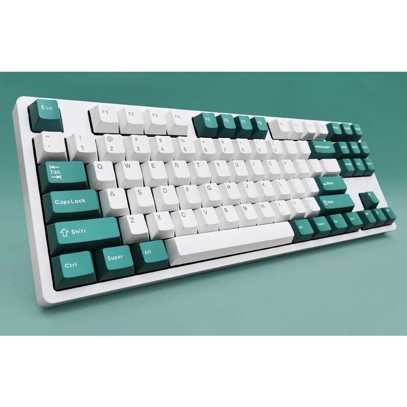 Phím cơ không dây FL-Esports F11G Pro Aqua Green RGB/ Bluetooth / Wireless 2.4Ghz / Gateron Pro Switch