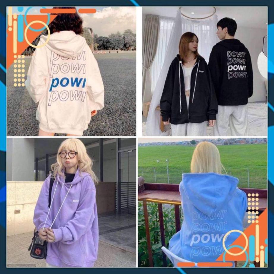 [Mặc Là Đẹp ] Áo Khoác Nỉ - Áo Hoodie POWR Ulzzang Nam Nữ , Hoodie Nỉ Siêu Đẹp .AK | BigBuy360 - bigbuy360.vn