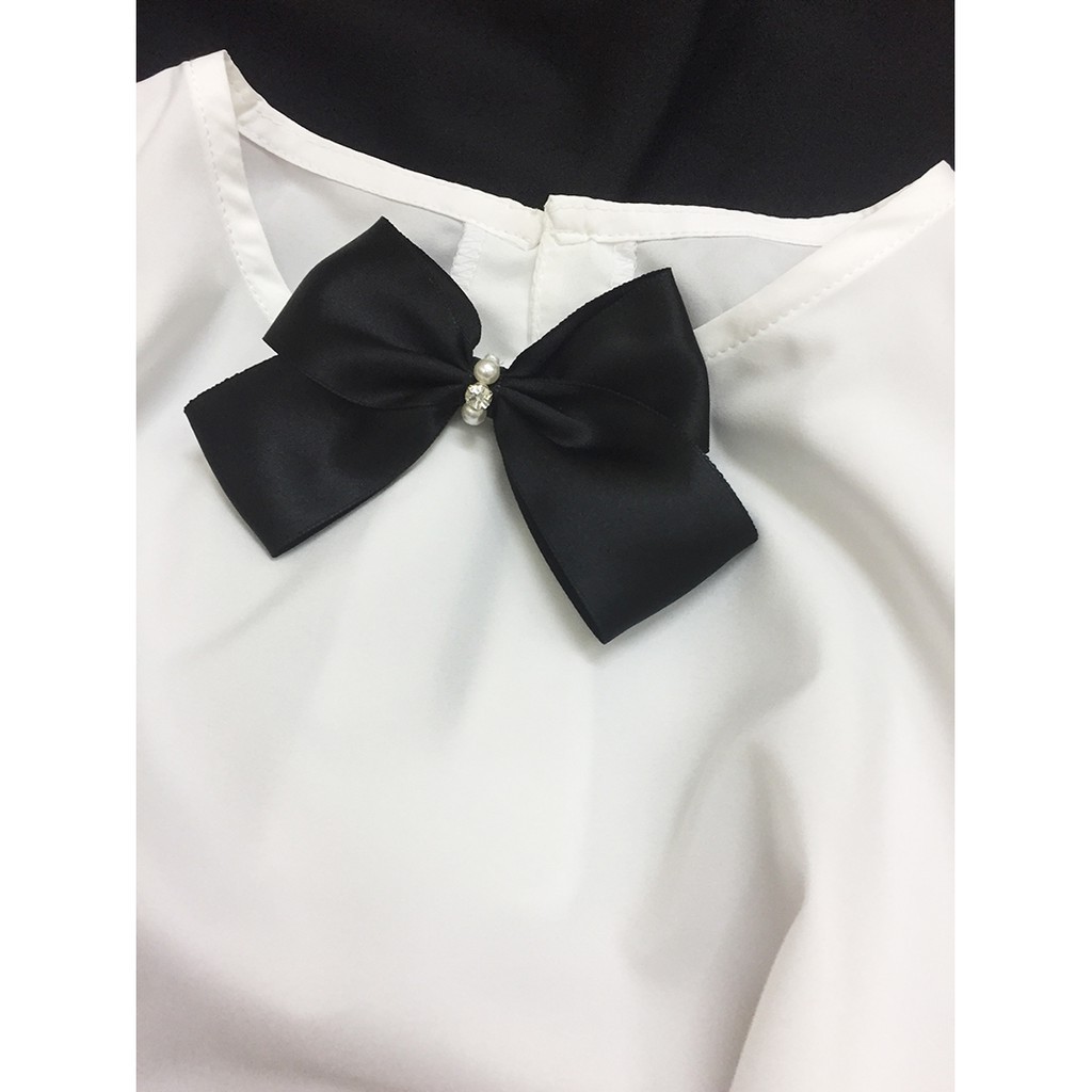 Áo sơ mi nữ trắng tay lửng💖Ảnh thật💖 Áo trắng kiểu sang trọng dự tiệc | BigBuy360 - bigbuy360.vn