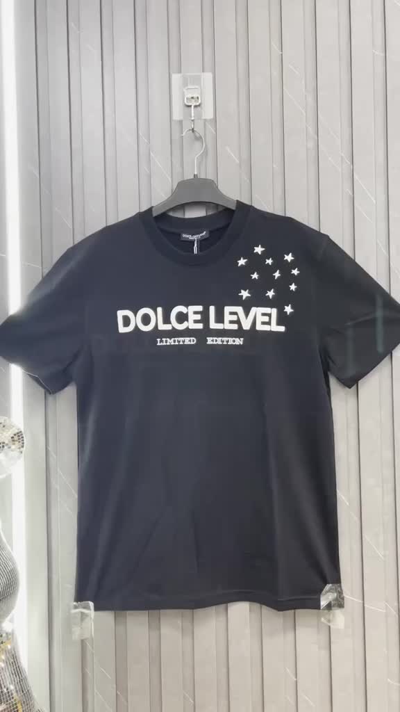 Áo phông Nam cotton in chữ Do.lce quanh áo nhiều chữ siêu hot 2023 | BigBuy360 - bigbuy360.vn