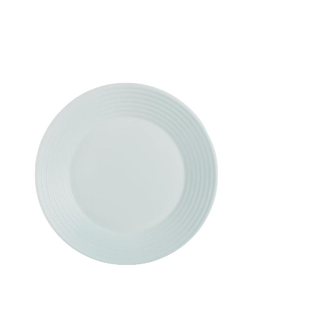 Đĩa thủy tinh đựng thực phẩm dáng tròn Luminarc Harena, dùng lò vi sóng, sản xuất Pháp
